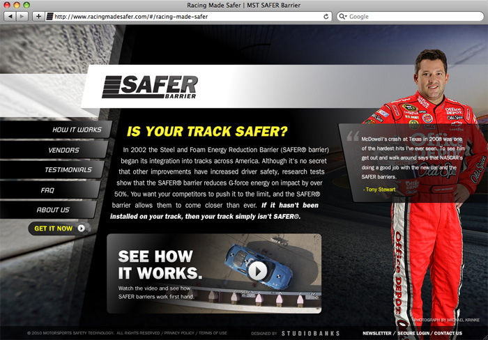 The Safer Barrier - project screenshot